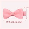 CÉLLOT Baby Hair Clips 50PCS Baby Girls Fully Lined Baby Bows Hair Pins Tiny 2" Hair Bows Alligator Clips for Baby Girls Infants Toddlers in Pairs
