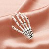 Skeleton Hand Bone Hair Clip Hairslides Halloween Clips for Hair Accessories Halloween Costumes for Women Girls Skull Hair Clip Claw Skeleton Accessories for Women