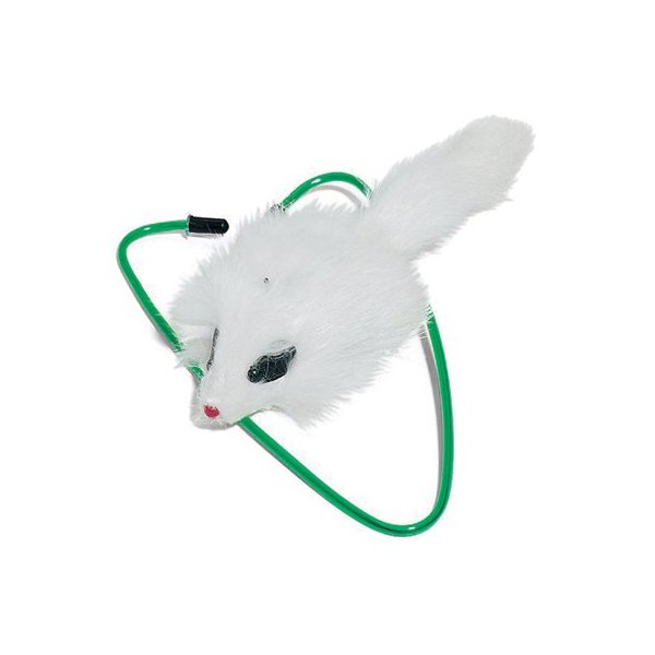SPOT 2427 A-Door-Able Bouncing Mouse Cat Toy - Quantity 12