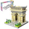 TzFioy Arc De Triomphe Paris France Building Blocks Set (2020Pcs) Famous World Architecture Educational Toys Micro Bricks for Kids Adults