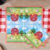 WERNNSAI Farm Party Plates Napkins Set- 48PCS Barnyard Farm Animals Tableware Party Supplies for Kids Birthday Disposable Dinnerware Dessert Plates Luncheon Napkins Serves 16 Guests