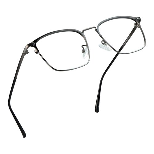LifeArt Blue Light Blocking Glasses, Anti Eyestrain, Computer Reading Glasses, Gaming Glasses, TV Glasses for Women Men, Anti Glare (Grey, 3.75 Magnification)