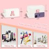 YOOLIFE Christmas Gifts for Girls Teen-Travel Makeup Bag Cosmetic Bag, Stocking Stuffers for Girls Teen Daughter Sister Skincare Makeup Bag Personalized Teen Girlfriend Gifts Birthday Gifts White B