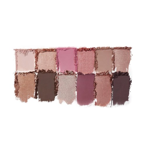 Buxom Forever Babe Eyeshadow Palette, 12 Eye Shadow Shades, High Pigment Eyeshadow Palette, Long-Lasting, Primer-Infused Eyeshadows, Blendable