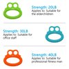 Fanwer 3 Level Hand Grip Strengthener Set Finger Exerciser Silicone Grip Strength Trainer Resistance Bands Finger Stretcher and Grip Hand Exercise Ring for Senior & Arthritis Relieve Wrist Pain (3PCS)