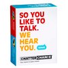 ChatterChance School: Conversation Card Games - Learning Educational Fun Game for Kids Teens Teacher Classroom for Elementary & Middle School - 80 Thought Provoking Cards - Therapy Supplies