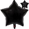 Black Star Balloons 18 Inch, 10 Pcs Black Star Shaped Mylar Helium Foil Metallic Balloon for Birthday Party Decorations Baby Shower Wedding Anniversary Backdrop Halloween Party Supplies