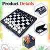6 PCS Mini Magnetic Chess Board Game Travel Board Games for Family Travel Road Trips Camping Activities Party Games