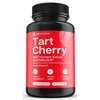 Nutriana Tart Cherry Capsules Uric Acid Cleanse Support Joint Comfort and Muscle Recovery - Extract Tart Cherry Capsules with Turmeric 2500mg for Women & Men Health - Tart Cherry Concentrated 60 Count