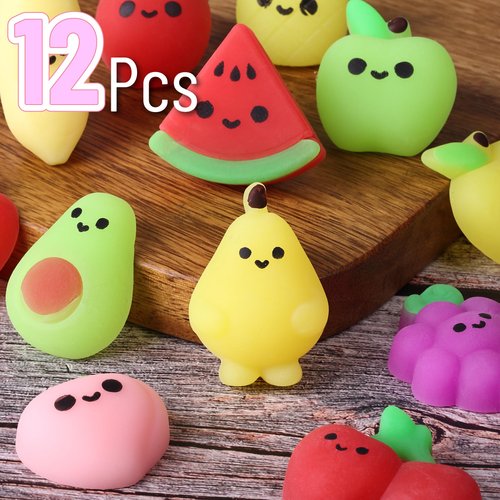 Mr. Pen- Mini Squishy Toys for Kids, 12 pcs, Squishy Fidget Toys, Squishies for Kids, Squishys, Mini Squishies, Squishy Animals, Squishes, Squishy Party Favors, Mini Squishy Toys