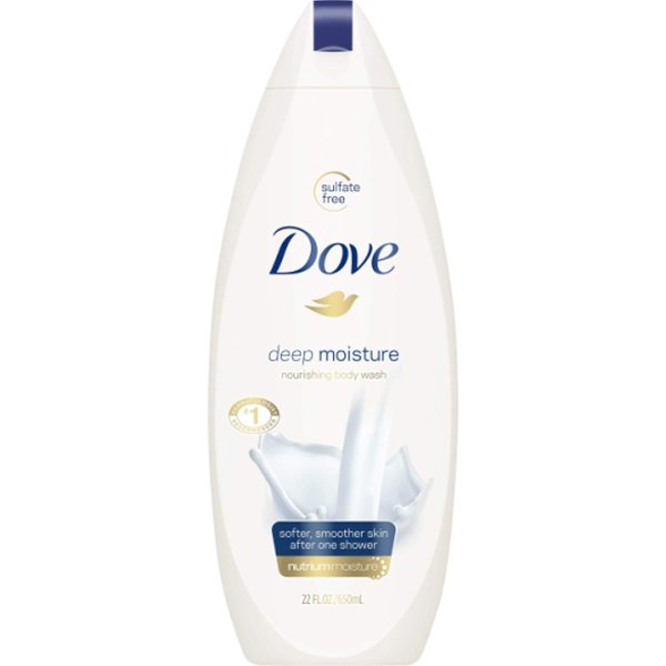 Dove Body Wash - Deep Moisture - 24 oz - 2 pk (Pack of 4)