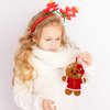 M1NTP1US + 12PCS Christmas Holiday Crafts Kit – Reindeer Santa Snowman Gingerman Decorations - Xmas Craft Party Supplies Favors Gifts Classroom Activity