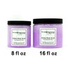 The Soap Exchange Sugar Body Scrub - Lavender Sage Scent - Hand Crafted 8 fl oz / 240 ml Natural Artisan Skin Care, Shea Butter, Exfoliate, Moisturize, & Protect. Made in the USA.