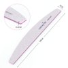 Canvalite 50 PCS Nail File Professional Nail Files Reusable Double Sided Emery Board(100/180 Grit) Nail Styling Tools for Home and Salon Use
