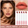 XINGXYUEL 5 Colors Matte Cigarette Lipstick Set Velvet Little Tube Cigarettes Lipstick Lip Gloss Set Non-Stick Cup Lip Stain Long Lasting Waterproof Red Lipstick Lip Makeup