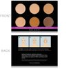 SHANY Foundation/Cream Contour & Highlighting Palette - Layer 1 - Refill for the 6 Layer Mini Masterpiece Collection Makeup Set