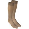 Truform Women's Compression Stockings, 20-30 mmHg, Knee High Length, Closed Toe, Opaque, Beige, Medium