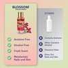 Blossom All Natural Acetone Free Nail Polish Remover, Scented, Organic Plant-Based, Vegan, Cruelty Free, Infused with Real Flowers, 2 fl. oz., Spring Bouquet