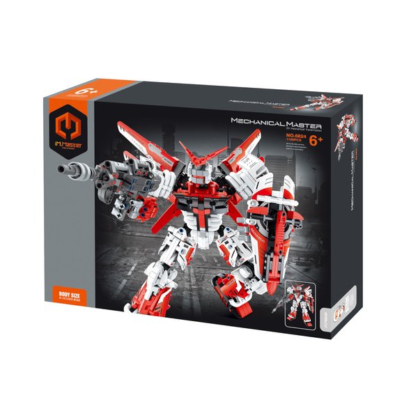 Dakott STEM Mechanical Engineering Building Toy,Mecha Robot Building Blocks Take Apart Toy, 1100 Pcs DIY Building Kit, Learning Engineering Construction Toys