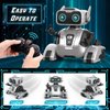 REMOKING Robot Toy, STEM Remote Control Robot Toys for Kids, Educational Intelligent RC Robots with Dance, LED Eyes, Interactive Smart Robot Toys Gifts for Boys Girls Kids 3 4 5 6 Years Old
