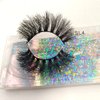 U-Hotmi 3D Faux Mink Lashes Fake Eyelashes Bulk Wholesale Fales Eyelashes 16mm Natural(30 pairs)