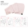 UTJZIB Ultra-Absorbent Microfiber Hair Towels-2Pack Hair Towel Wrap for Women, Turbie Twist Hair Wraps, and Versatile Microfiber Towels for Effortless Drying (Pink)