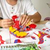 LaQ Dinosaur World Tyrannosaurus | 304 Pieces | 6 Models | Age 7+ | Creative, Educational Construction Toy Block | Made in Japan