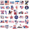 YQUQWN, 50 PCS 4th of July Stickers, Patriotic Stickers, 4th of July Decorations for Kids Adults, Fourth of July Stickers for Water Bottles, Independence Day Decorations, Waterproof Vinyl Stickers