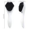 Silicone Face Scrubber Exfoliating Brush, Beomeen 2 Pack Manual Handheld Facial Cleansing Brush Blackhead Scrubber, Soft Bristles Waterproof for Face Skincare (Black White)