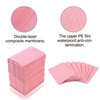 LXIANGN 125PCS Disposable Nail Art Table Towels Mat 13" X 17" Waterproof 3 Ply Nail Art Mat Paper Sheet Clean Pads Tattooing Table Mat Nail Table Cover Tattoo Supplies (Pink)