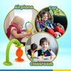 Bath Toys Suction Sensory Toys: 20 Pcs Silicone Suction Cup Toys - Bath Toys No Hole - Sensory Toys for Baby Toddlers