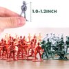 AMOR PRESENT 120PCS Army Toys Military Set, Army Men Soldier Playset Plastic Toy Soldiers Figures Military Action Figure for Adult Kids Boys Girls
