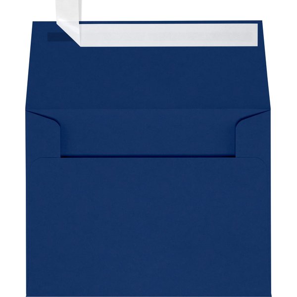 LUXPaper A2 Invitation Envelopes | Peel & Press | 4 3/8" x 5 3/4" | Navy Blue | 80lb. Text | 50 Qty