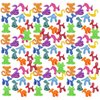 100 Cute Colorful Balloon Animals - Stretchy Soft Figurines - Mini Toys - Small Novelty Prize Toy - Party Favors - Gift (Bulk - Bag of 100 Animals)