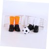 Vaguelly Kids Football Toys 3 Sets Finger Football Soccer Plaything Soccer Funny Finger Kids Educational Kids Mini s for Kids Interactive Soccer Desktop Soccer Finger Puppet
