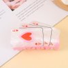 Pink Poker A Shape Hair Claw Clip Colorful Animal Non-Slip Hair Accessories 3" for Medium Thin Hair Women Girls