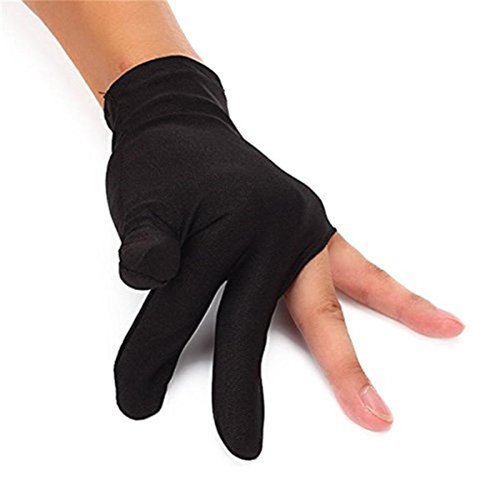 MXXGMYJ MagicW 3 Fingers Billiards Glove Snooker Cue Shooters Gloves Cuetec Billiard Glove Pool Accessory Billiard Cue 3 Pair
