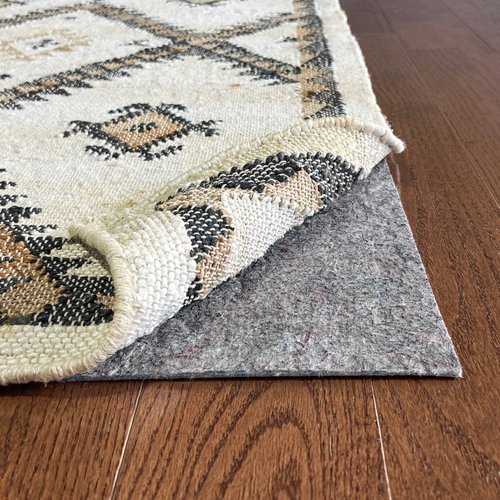 RUGPADUSA - Vinyl Lock - 2'x6' - Felt and EVA - Non-Slip Rug Pad for Vinyl, Luxury Vinyl Plank (LVP) Flooring