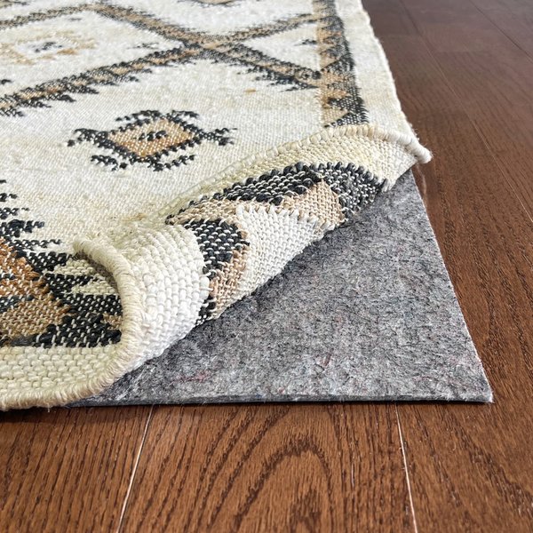 RUGPADUSA - Vinyl Lock - 2'x6' - Felt and EVA - Non-Slip Rug Pad for Vinyl, Luxury Vinyl Plank (LVP) Flooring