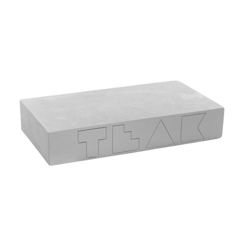 Teak Tuning Monument Series Concrete Fingerboard Obstacle, Big Slab Manual Pad - 5.5" Wide, 3" Long, 1" Tall - Ultra Premium, Super Durable Polymer Modified Concrete - Sterling Gray Colorway