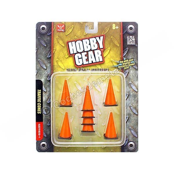 "Hobby Gear" Traffic Cones Series 1 - 8 cone set