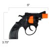 ArtCreativity Shot Cap Gun Revolver Toy for Kids, Set of 2, Cool Shooter Toys for Boys and Girls, Kid-Safe Revolver Toy Pistol for Active Fun, Great Halloween Accessory for Children 4 5 6 7+