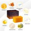 VALITIC Kojic Acid Vitamin C and Retinol Soap Bars with Turmeric for Dark Spot - Original Japanese Complex Infused with Collagen, Hyaluronic Acid, and Vitamin E (2 Pack)