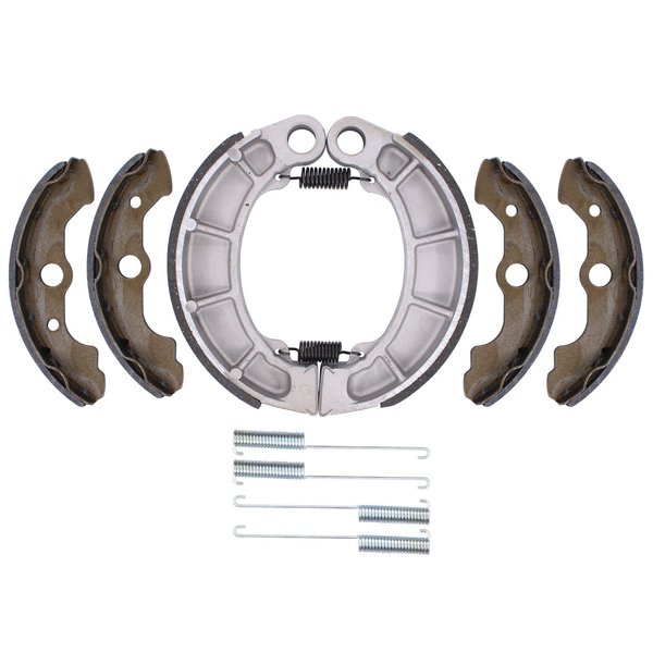 ApplianPar Front and Rear Brake Shoes for Honda Rancher 350 400 Foreman 450 400 1995-2006