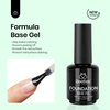 Beetles Gel Base and Top Coat,2 Pcs 15ml Upgrade Super Shiny Gel Top Coat and Base Coat Set,Glossy and Long-Lasting Gel Polish,Soak Off Nail Lamp Foundation Combination Gel Polish Base and Top Coat
