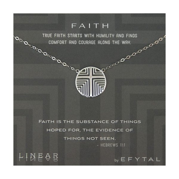 EFYTAL Confirmation Gifts For Teen Girls, Sterling Silver Cross Necklace for Women, First Communion Gifts for Girls, Baptism Gifts for Girl, Small Cross Necklace for Women, Religious Gifts for Women