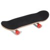 1Pc Maple Wooden Alloy Fingerboard Finger Skateboards Mini Fingerboard with Soft Pad Bearing Wheels and Box Reduce Pressure Kids Gifts(Red)