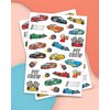 xo, Fetti Race Car Party Supplies Temporary Tattoos - 46 Foil Styles | Racecar Birthday, Pit Crew, Checkered Flags, Vroom, Wheels