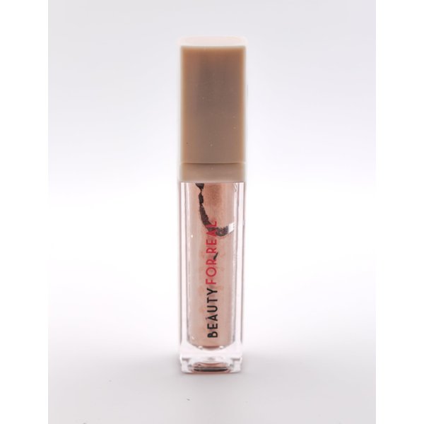 Beauty For Real Level Up Multi-Dimensional Liquid Eyeshadow, Moondance - Pearlized, Glistening Beige - Creaseless, Long-Wear Formula - Cruelty Free & Paraben Free - 0.135 fl oz