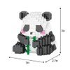 Fzjjyana Micro Building Blocks Bamboo Panda Children's Building Blocks Toys Adult Building Blocks Set Suitable for Various Life Surprise Gifts - Mini Panda Consists of (484 Pieces) Bricks